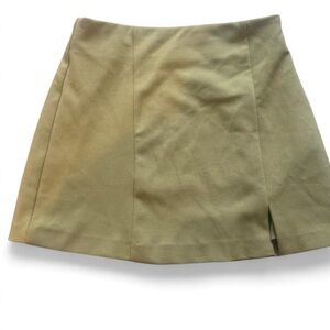 Forever 21 Olive Skirt